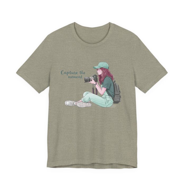 Photography Lover's Unisex Tee, Capture the Moment Shirt, Gifts for Photographers, Casual Wear, Photography Apparel, Creative Outfit - Image 8
