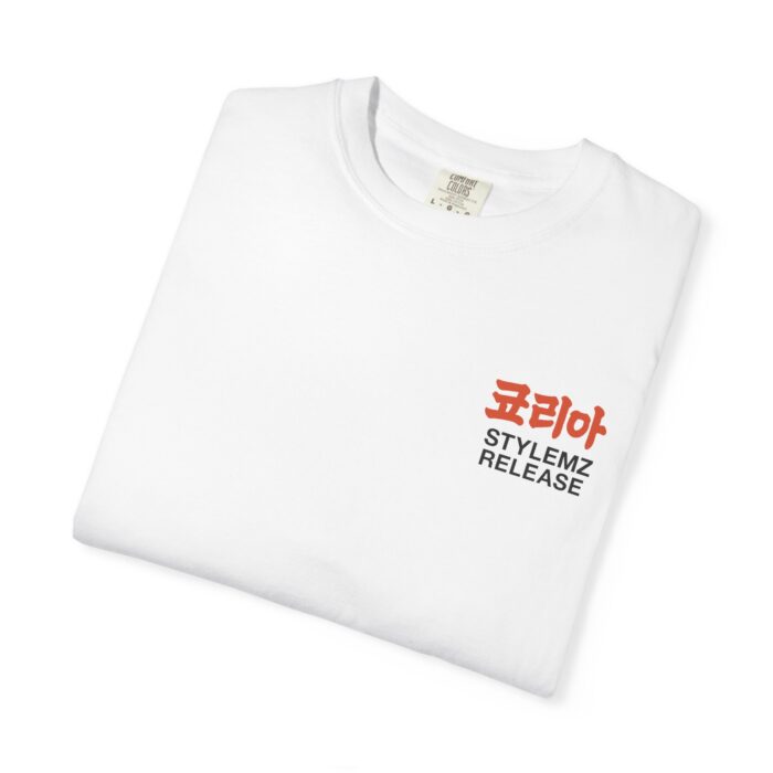 Unisex Garment-Dyed T-shirt - Korean Style Release Tee - Image 15