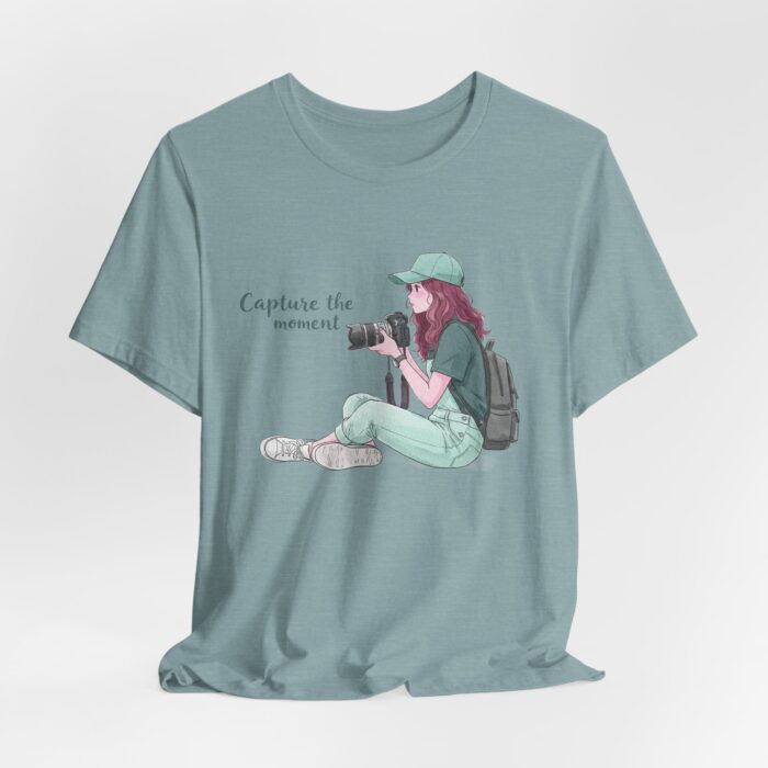 Photography Lover's Unisex Tee, Capture the Moment Shirt, Gifts for Photographers, Casual Wear, Photography Apparel, Creative Outfit