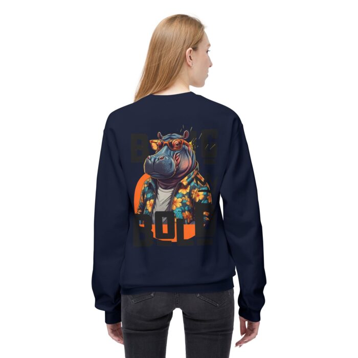 Big Bold Unisex Midweight Softstyle Fleece Crewneck Sweatshirt - Image 32