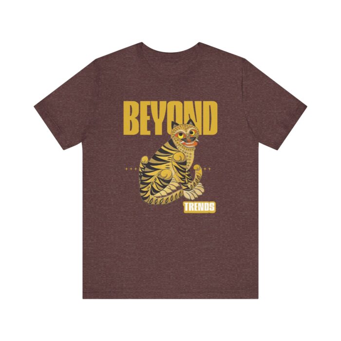 Beyond Trends Cat Tee, Unisex Jersey Short Sleeve T-Shirt, Stylish Cat Apparel, Gift for Cat Lovers, Trendy Graphic Tee - Image 65