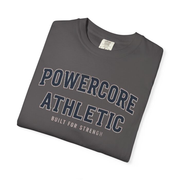 Powercore Athletic Unisex Garment-Dyed T-Shirt - Casual Workout Tee - Image 19