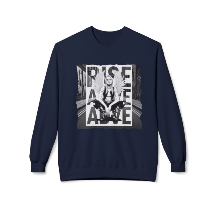 Rise Above Unisex Midweight Softstyle Fleece Crewneck Sweatshirt - Image 49