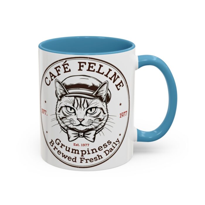 Grumpy Cat Accent Coffee Mug | Cat Lover Gift, Unique Coffee Cup, Pet-Themed Kitchenware, Café Decor, Funny Cat Mug - Image 27