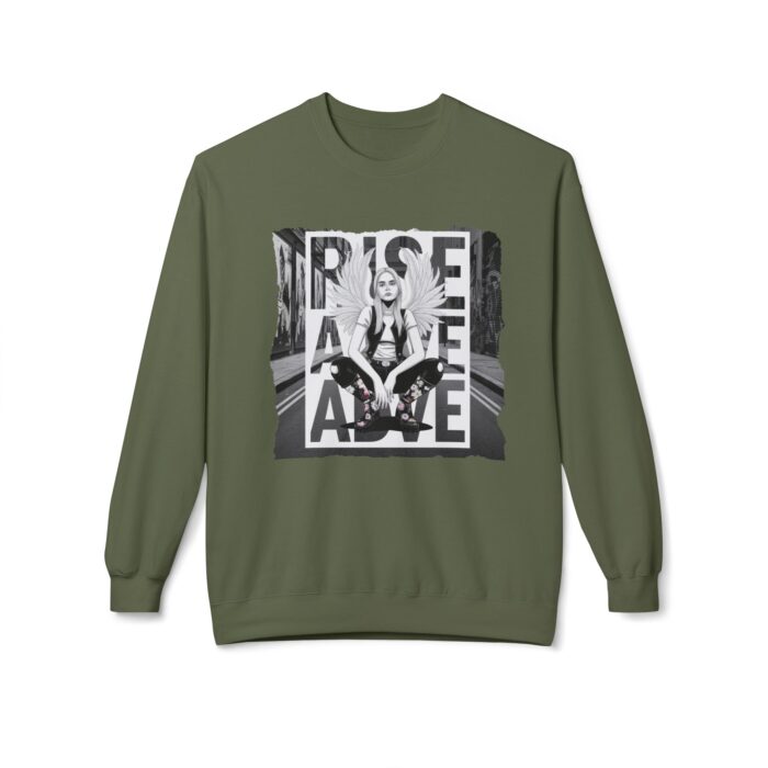 Rise Above Unisex Midweight Softstyle Fleece Crewneck Sweatshirt - Image 29