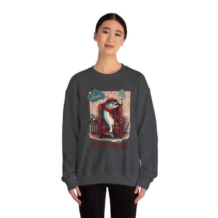 Scottish Salmon Unisex Heavy Blend™ Crewneck Sweatshirt - Image 40