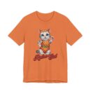 Retro Cat Unisex Tee, Fun Cat Shirt, Summer Vibes T-Shirt, Gift for Cat Lovers, Cute Animal Apparel