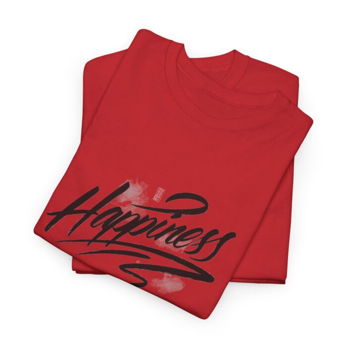 Happiness Unisex Heavy Cotton Tee - Comfortable Daily Wear - Image 25