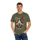 Galaxy Exploring Unisex Garment-Dyed T-Shirt - Space Adventure Vibe