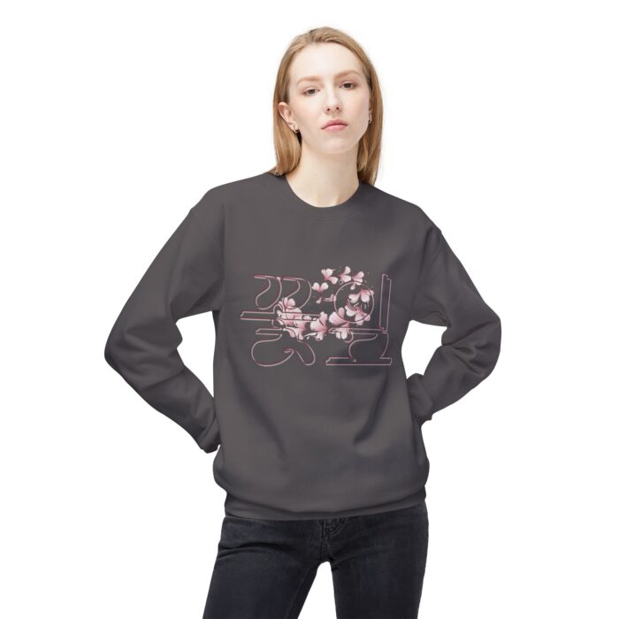Petal Unisex Midweight Softstyle Fleece Crewneck Sweatshirt - Image 47