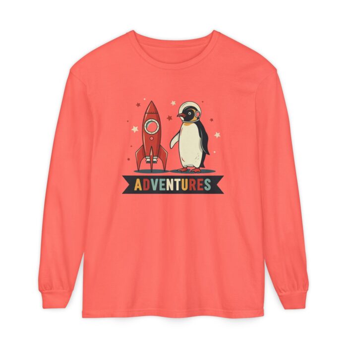 Adventures Unisex Garment-dyed Long Sleeve T-Shirt - Image 25