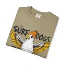 Surf Dogs Graphic T-Shirt for Animal Lovers - Unisex Garment-Dyed Tee
