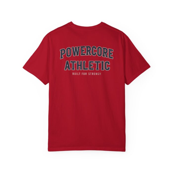 Powercore Athletic Unisex Garment-Dyed T-Shirt - Casual Workout Tee - Image 2