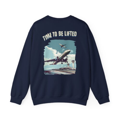 Time to be lifted Unisex Heavy Blend™ Crewneck Sweatshirt