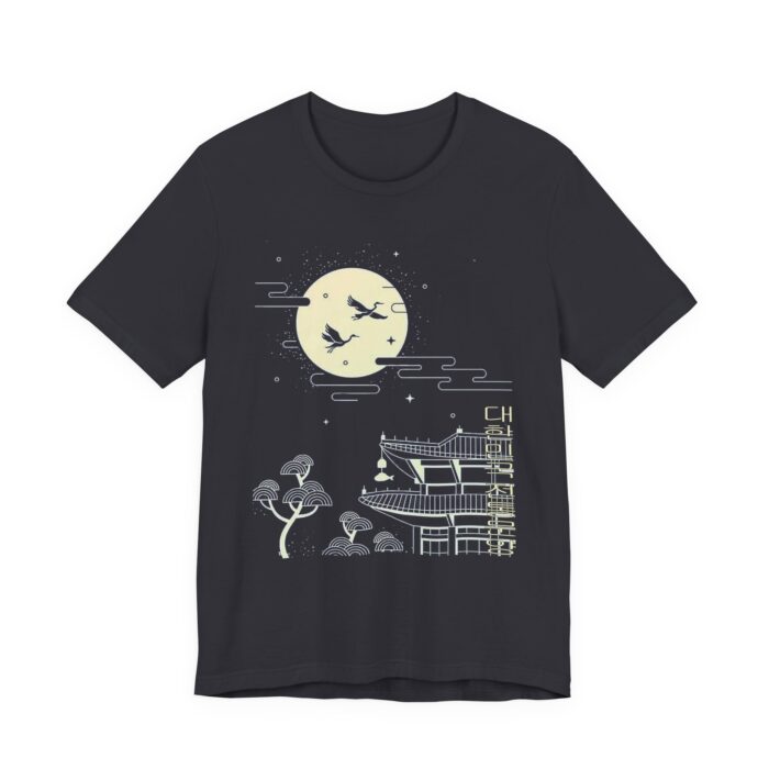 Moonlit Korean Landscape Tee - Image 7