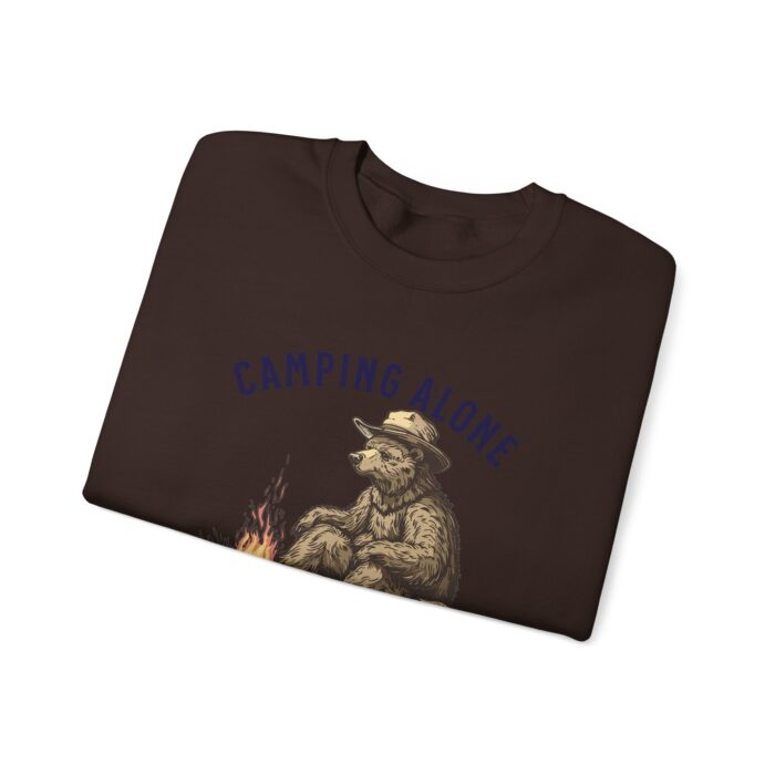 Camping alone Unisex Heavy Blend™ Crewneck Sweatshirt - Image 35
