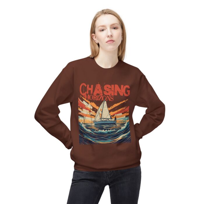 Chasing Horizons Unisex Midweight Softstyle Fleece Crewneck Sweatshirt - Image 23