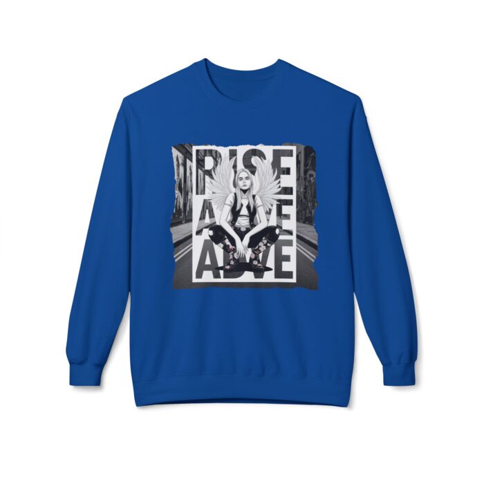 Rise Above Unisex Midweight Softstyle Fleece Crewneck Sweatshirt - Image 45