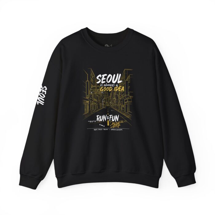 Seoul Good Idea Unisex Crewneck Sweatshirt - Perfect for Travel Enthusiasts