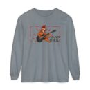 According to the will of God Rockin' Tiger Long Sleeve T-Shirt – Unisex Garment-Dyed Tee