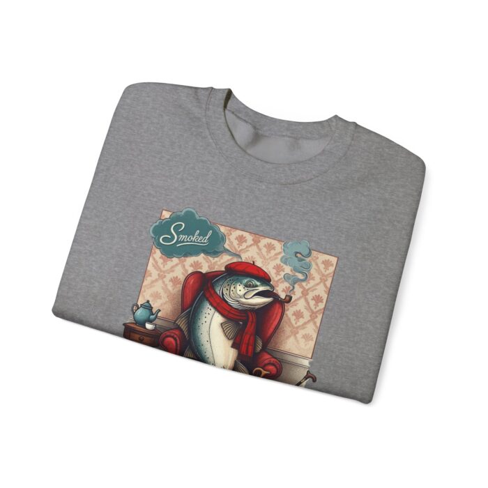 Scottish Salmon Unisex Heavy Blend™ Crewneck Sweatshirt - Image 35