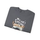 My cat's extreme curiosity Unisex Heavy Blend™ Crewneck Sweatshirt