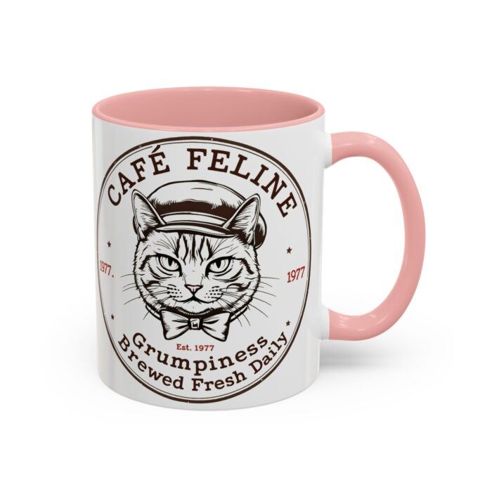 Grumpy Cat Accent Coffee Mug | Cat Lover Gift, Unique Coffee Cup, Pet-Themed Kitchenware, Café Decor, Funny Cat Mug - Image 17