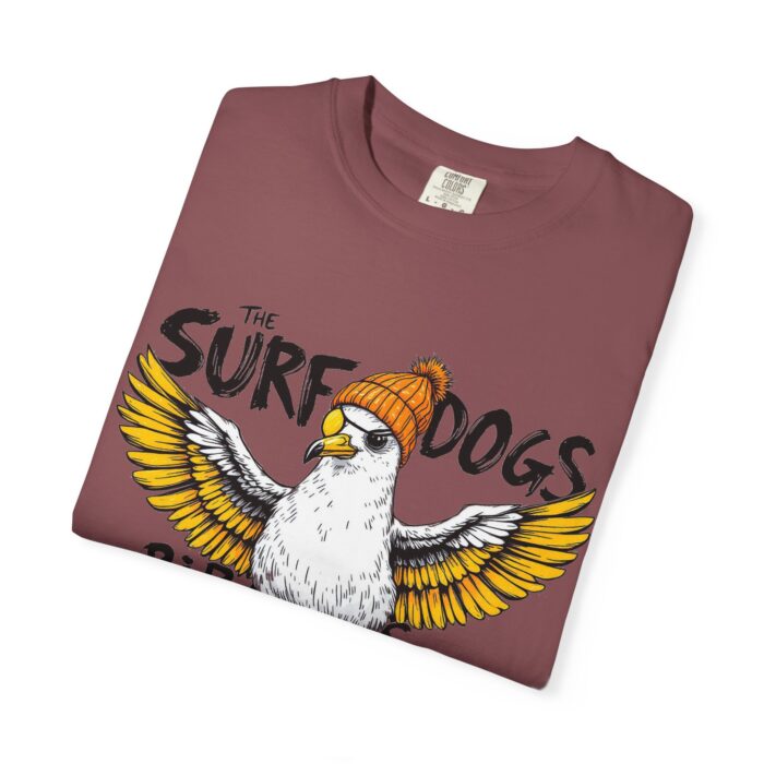 Surf Dogs Graphic T-Shirt for Animal Lovers - Unisex Garment-Dyed Tee - Image 16