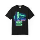 Vibrant Aurora Unisex T-Shirt, Graphic Tees, Nature Lover Gift, Cosmic Design Tee, Casual Wear, Outdoor Adventure Shirt