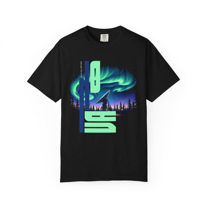 Vibrant Aurora Unisex T-Shirt, Graphic Tees, Nature Lover Gift, Cosmic Design Tee, Casual Wear, Outdoor Adventure Shirt - Image 11