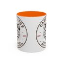 Grumpy Cat Accent Coffee Mug | Cat Lover Gift, Unique Coffee Cup, Pet-Themed Kitchenware, Café Decor, Funny Cat Mug