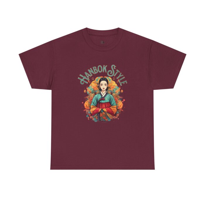 Hanbok Style Unisex Heavy Cotton Tee - Image 21