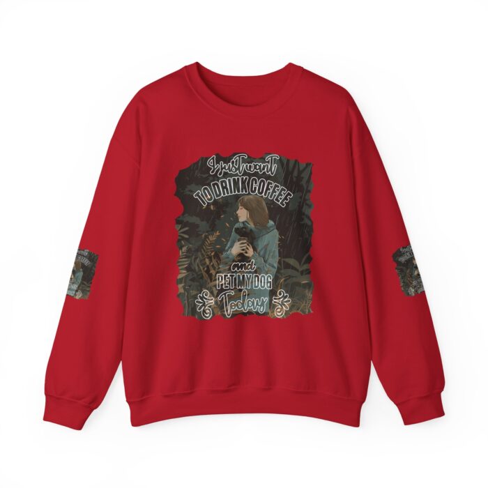 Pet my dog today Unisex Heavy Blend™ Crewneck Sweatshirt - Image 21