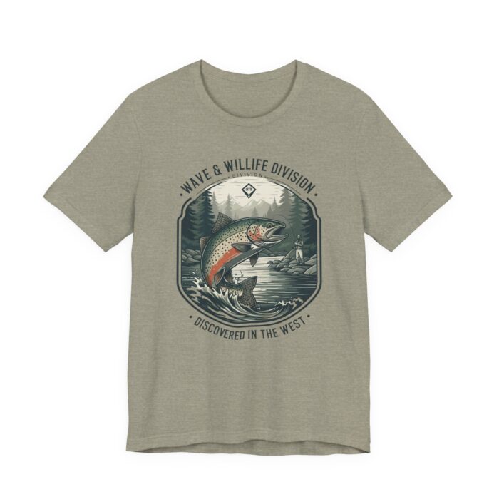 Nature-Inspired Graphic Tee, Perfect for Outdoor Enthusiasts and Casual Wear, Gift for Fishermen, Wilderness Adventure Shirt, [...] - Image 35