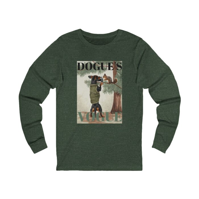 Dogue's Vogue Unisex Jersey Long Sleeve Tee - Image 7