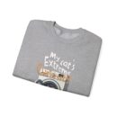 My cat's extreme curiosity Unisex Heavy Blend™ Crewneck Sweatshirt