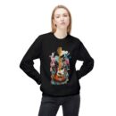 Music is life Unisex Midweight Softstyle Fleece Crewneck Sweatshirt