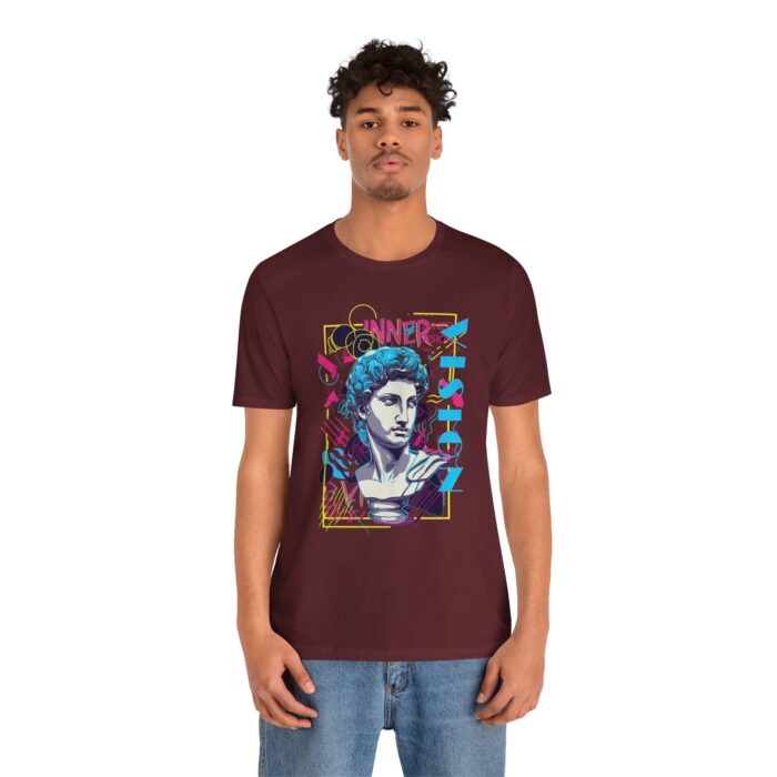 Retro Vision Graphic Tee, Unisex T-Shirt, Art Inspired Shirt, Gift for Artists, Casual Wear, Festival Clothing - Image 43