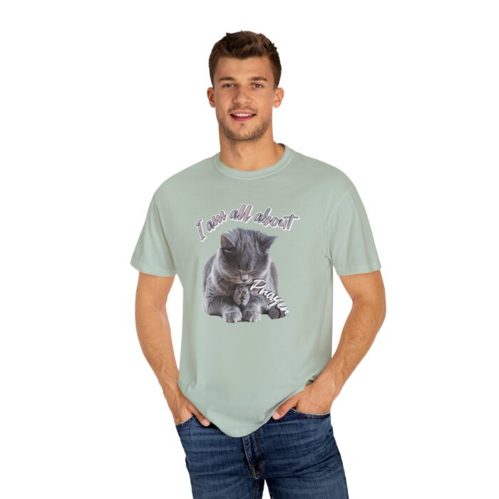 I'm all about prayer Unisex Garment-Dyed T-shirt - Image 44