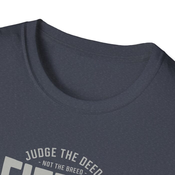 Fierce pitbull heart Unisex Softstyle T-Shirt - Image 23