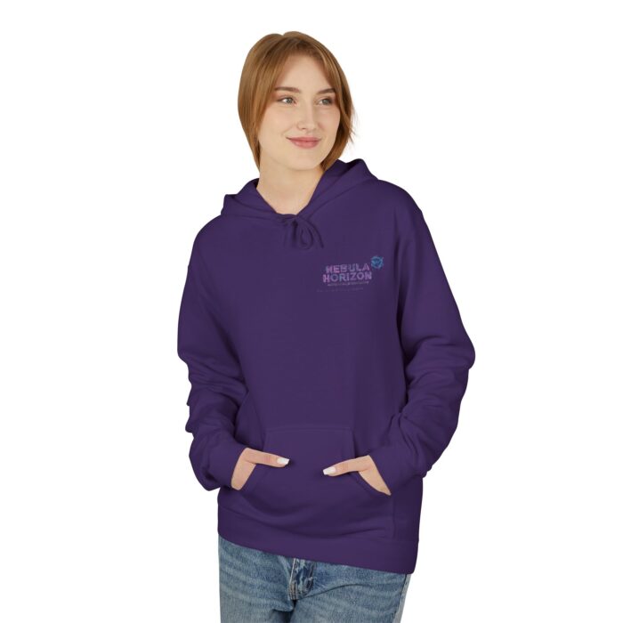 Nebula horizon Fleece Hoodie - Cozy Streetwear for All Seasons - Image 3