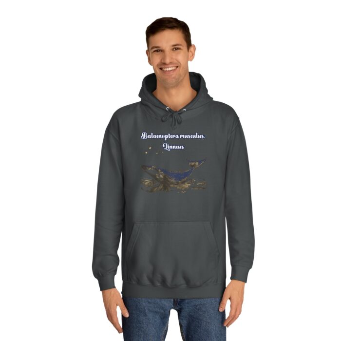 Blue Whale Unisex College Hoodie - Image 15