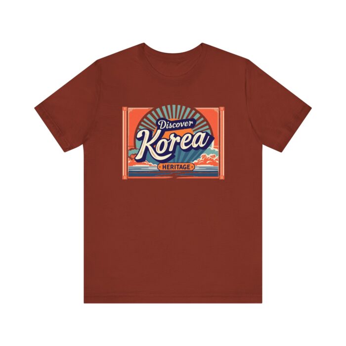 Korea Heritage Tee, Vintage Travel Shirt, Unisex Graphic Tee, Gifts for Travelers, Korean Culture Apparel, Heritage Celebration Clothing - Image 9
