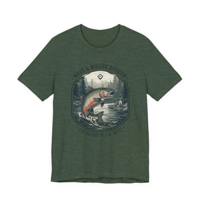 Nature-Inspired Graphic Tee, Perfect for Outdoor Enthusiasts and Casual Wear, Gift for Fishermen, Wilderness Adventure Shirt, [...] - Image 51