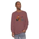 According to the will of God Rockin' Tiger Long Sleeve T-Shirt – Unisex Garment-Dyed Tee