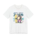 West Coast Beach Bear Tee, Summer Shirt, Surfing T-Shirt, Cute Animal Apparel, Vacation Outfit, Gift for Beach Lovers