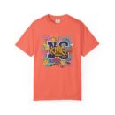 Unisex Garment-Dyed T-Shirt - Colorful 'King' Graphic Tee for Trendsetters