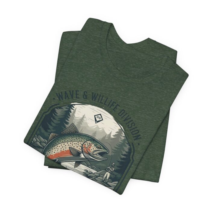 Nature-Inspired Graphic Tee, Perfect for Outdoor Enthusiasts and Casual Wear, Gift for Fishermen, Wilderness Adventure Shirt, [...] - Image 54