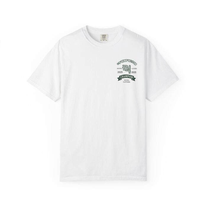 Champion 2025 Unisex Garment-Dyed T-Shirt - Vintage Style Sportswear - Image 5