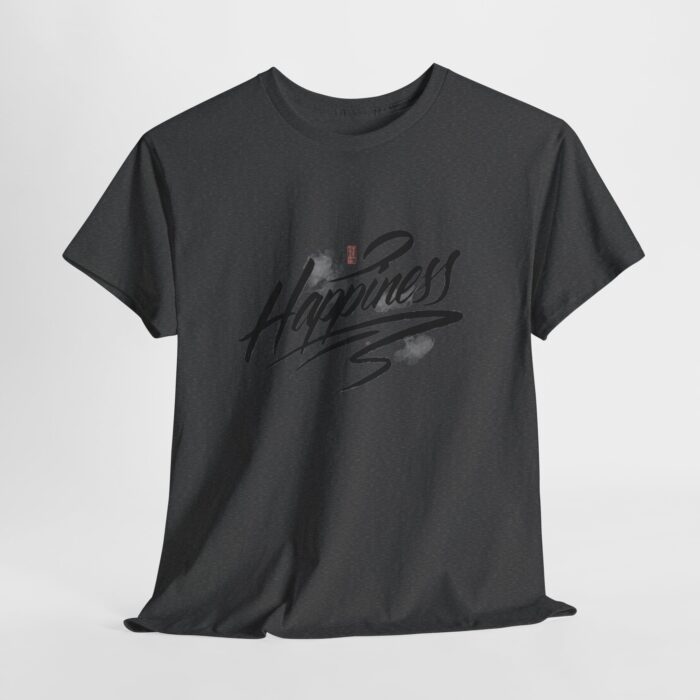 Happiness Unisex Heavy Cotton Tee - Comfortable Daily Wear - Image 18